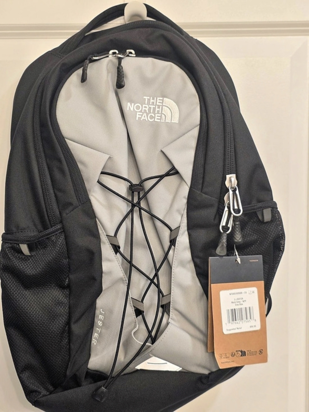 The North Face Jester Black Gray NWT